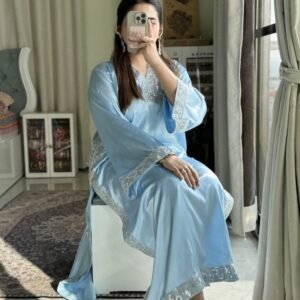 EID Elegance | Premium Satin Silk 2-Piece